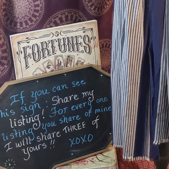 25 x 71 Cashmaire Scarf in shades of blue and gray - Picture 9 of 9